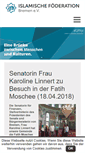 Mobile Screenshot of islambremen.de